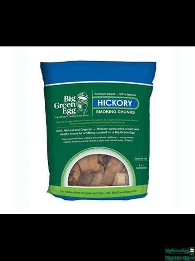 BIG GREEN EGG ЩЕПА ДЛЯ КОПЧЕНИЯ ГИКОРИ (HICKORY)