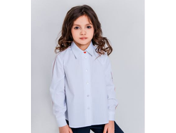 Д 5158 Блузка длинный рукав Триколор р.122-170