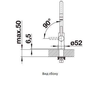 Смеситель Blanco CANDOR