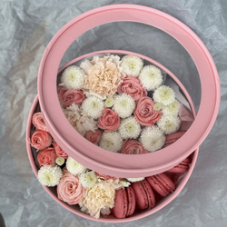 Доставка цветов в Волгограде - FLOWER34.RU - Flower Box "МиМи"