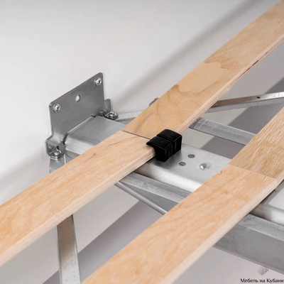 2.08.04.070.14 САГА кровать двойная 160х200 белая/ясень