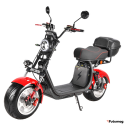 Электроскутер WHITE SIBERIA Pro Max 3950W красный