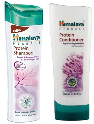 Himalaya Herbals Шампунь с протеинами для сухих и поврежденных волос "Восстановление и уход" 200 мл