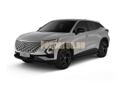 Пороги на Omoda C5 2022- Black-Premium