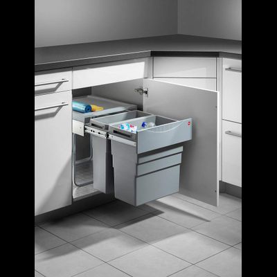 Встраиваемое ведро для мусора 49л Easy-Cargo Hailo 3668-50