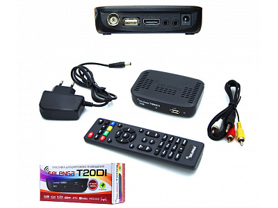 Цифровая приставка DVB-T2 SELENGA T20