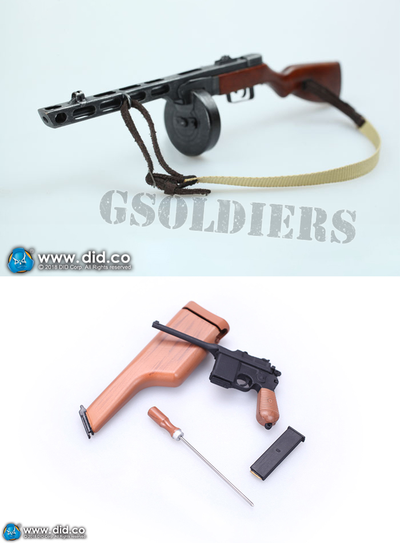 Немецкий командир ФИГУРКА 1/6 scale Action figure Fredo SS-Panzer-Division MG42 Gunner C D80132 DiD