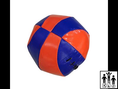 Мяч медбол 4кг из тента. Диаметр 23см DNN