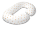 Подушка для беременных  шарики внутри формы Рогалик 340 см с наволочкой на молнии хлопок цвет на выбор