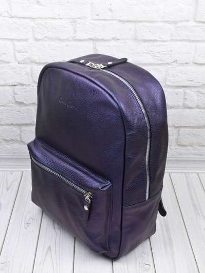 Женский кожаный рюкзак Albiate Premium indigo (арт. 
3103-56)