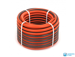 Шланг поливочный резиновый ТЭП Жук Классик 1" 3-слойный (25м)