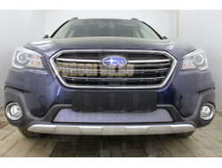 Защита радиатора Subaru Outback V рестайлинг 2017- chrome