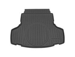 Коврик в багажник пластиковый (черный) для Kia K5 (20-Н.В.)  (Борт 4см)
