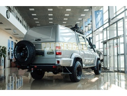 Задний силовой бампер серии Трофи УАЗ Пикап 2008- (03.418.03)