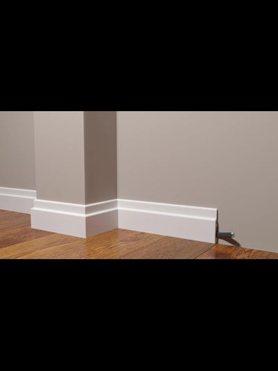 Напольный плинтус Decor-Dizayn DD703, для покраски, влагостойкий, ударопрочный, 2 метра