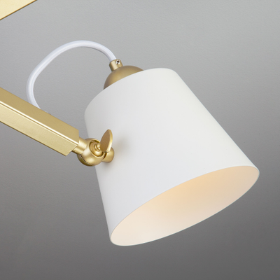 Светильник в стиле лофт с поворотными рожками 70083/5 золото