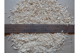 Щепа хвойных пород,  влажность 18%, вылет ножей 8 мм, сито Ø 8 мм.