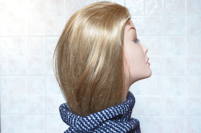 Итальянский шарф восьмерка Vizio 143 S 8 синий с белым