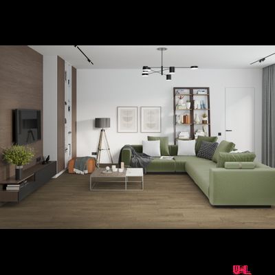 Кварцвиниловая плитка Damy Floor Family LVT Дуб Мокко / Mocha Oak 0030-6 — LVT 43 класс толщина 2.5 мм с фаской клеевая 4.13 м2