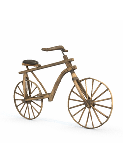 велосипеды Велосипед MNS MS 342 E Rower drewniany