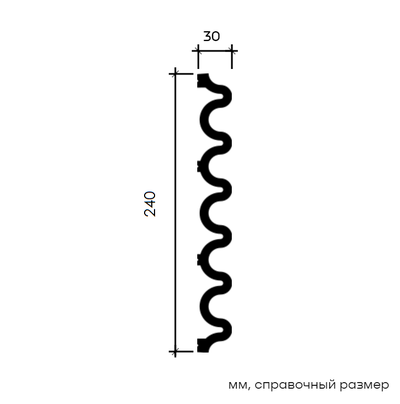 Декоративная панель 6.59.804-280