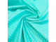 Подушка формы полумесяц 190 см с Микро шарикими полистирола наволочка Бирюза горошек