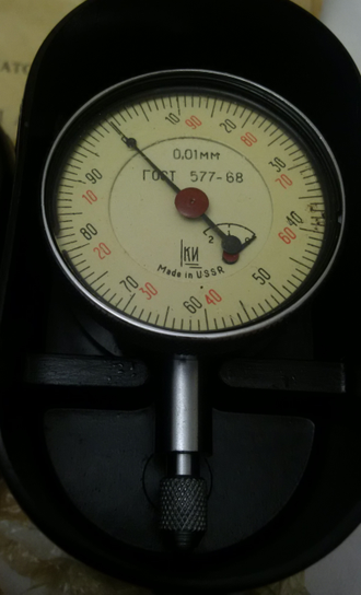 Индикатор часового типа ИЧ-02 Класс 0 с ушком