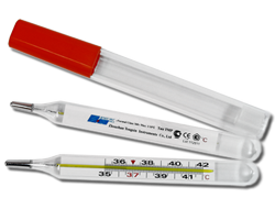 Термометр медицинский стеклянный (ртутный)  №7Y"Импэкс-Мед"