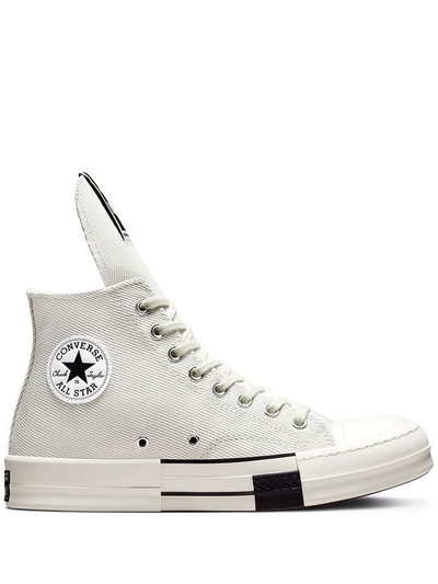 Кеды Converse x Rick Owens DRKSTAR Chuck Taylor 70 Hi белые высокие