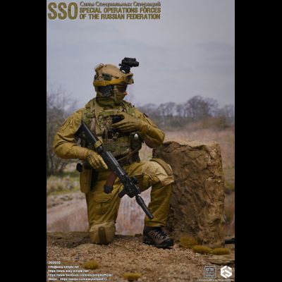 Боец сил специальных операций (ССО) РФ, лимитированная версия - Коллекционная ФИГУРКА 1/6 Russian Special Operations Forces (SSO) (26060S) - Easy&amp;Simple