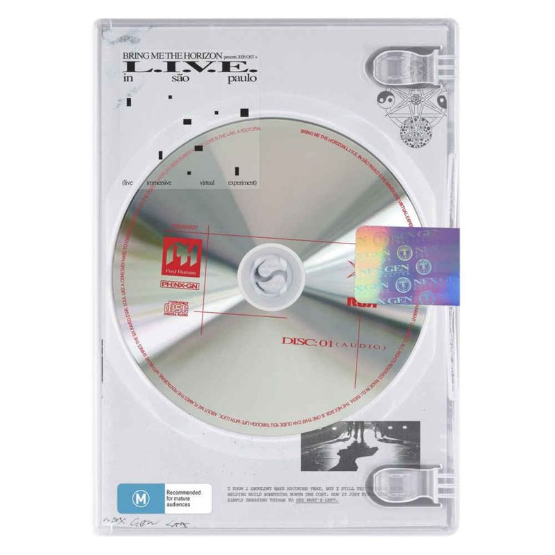 BRING ME THE HORIZON - L.I.V.E. in Sao Paulo 2026 CD + DVD купить