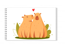 Альбом для рисования Капибара, Kapibara-san №1