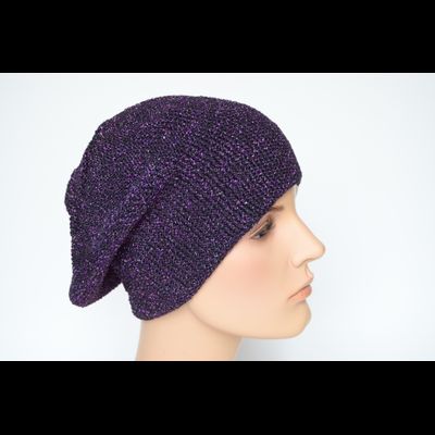 Фиолетовый берет женский Vizio Италия 7085 В