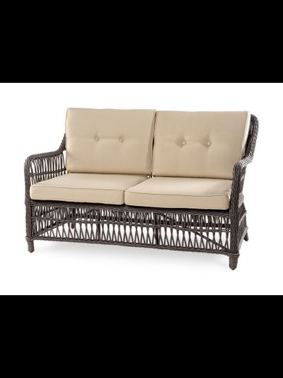 Плетеный 2-х местный диван Cannes из искусственного ротанга