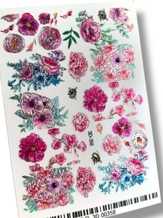 Хрустальные 3d слайдеры 3D-358