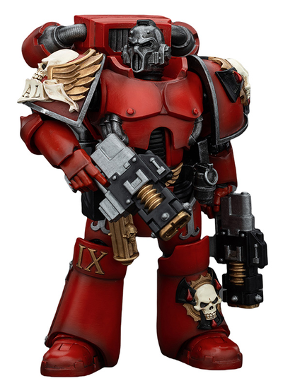 Эрелим Слез Ангела Кровавых Ангелов (Warhammer Horus Heresy) - КОЛЛЕКЦИОННАЯ ФИГУРКА 1/18 Blood Angels Angel's Tears Squad Erelim with Volkite Serpentas (JT00348) - JOYTOY