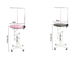 Профессиональный круглый стол для груминга-- Masă profesională rotundă pentru grooming