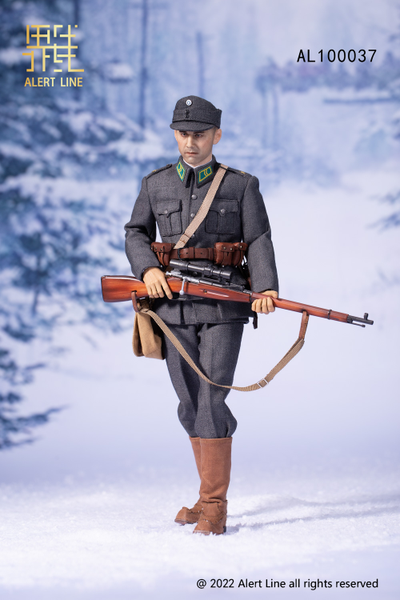 Финский снайпер - КОЛЛЕКЦИОННАЯ ФИГУРКА 1/6 scale Finnish Army Soldier (AL100037) - Alert Line