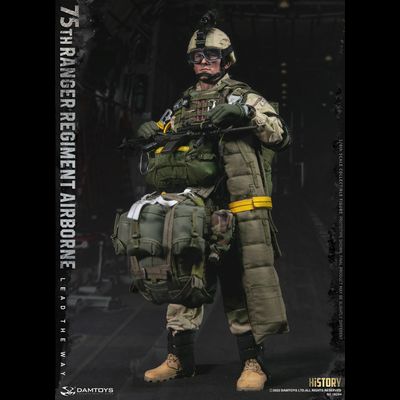 Американский десантник - КОЛЛЕКЦИОННАЯ ФИГУРКА 1/6 75th RANGER REGIMENT AIRBORNE (78094) - DAMTOYS