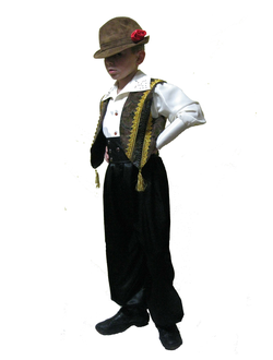 Цыганский национальный костюм  6-9  лет
