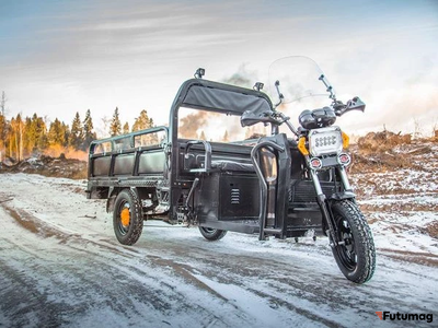 Электротрицикл Rutrike D4 1800 с блокировкой заднего моста