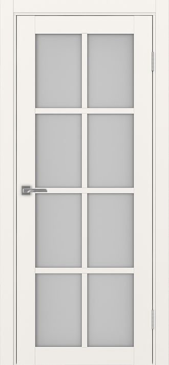 Межкомнатная дверь "Турин-541" бежевый (стекло сатинато)