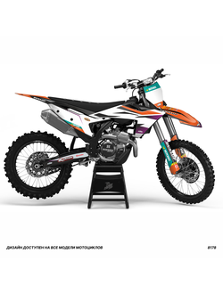 Наклейки на мотоцикл KTM 250 - 450 EXC 2024 SX SXF 2023-2024/GR8 2024 #8178