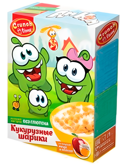 Cухой завтрак шарики со вкусом меда и яблока АМ НЯМ 170гр (10)