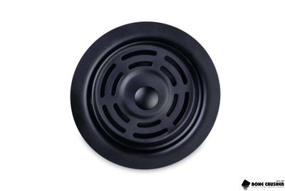 Фланец + стоппер + кнопка BoneCrusher, в цвете "матовый черный" для BC910/910 Slim/BC810/ ВС610