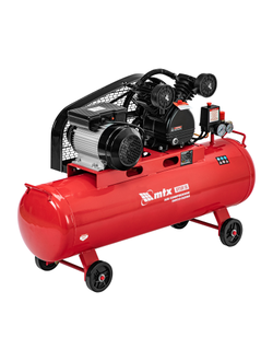 Компрессор воздушный ременный привод КР2500/80, 2,5 кВт, 80 литров, 420 л/мин МТХ