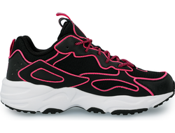 Кроссовки FILA RAY TRACER NEON Черно-розовые женские (36-41)