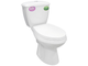 Унитаз-компакт Элисса белый "Оскольская керамика"