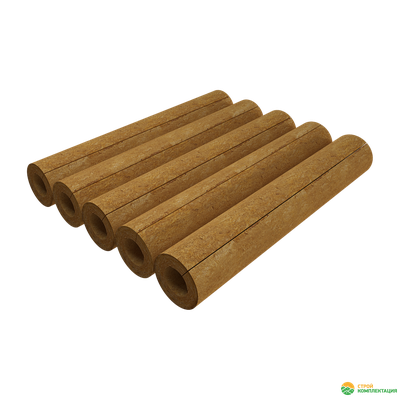 Цилиндры навивные ROCKWOOL 150 без покрытия D18 - 273 стенка 25 - 100 мм