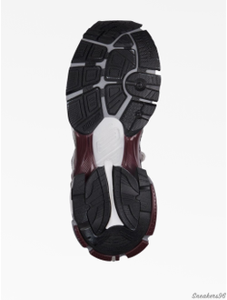 Balenciaga Runner Sneaker White Burgundy Мужские (41-45)
